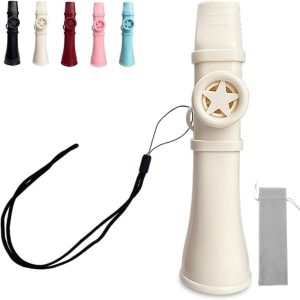 2025 New Kazoo - Easy to Play, Professional Adjustable Tone Kazoo for Adults and Kids, Washable No Need Membranes and Easy to Learn Kazoos Musical Instruments for Guitar Piano Ukulele(White)