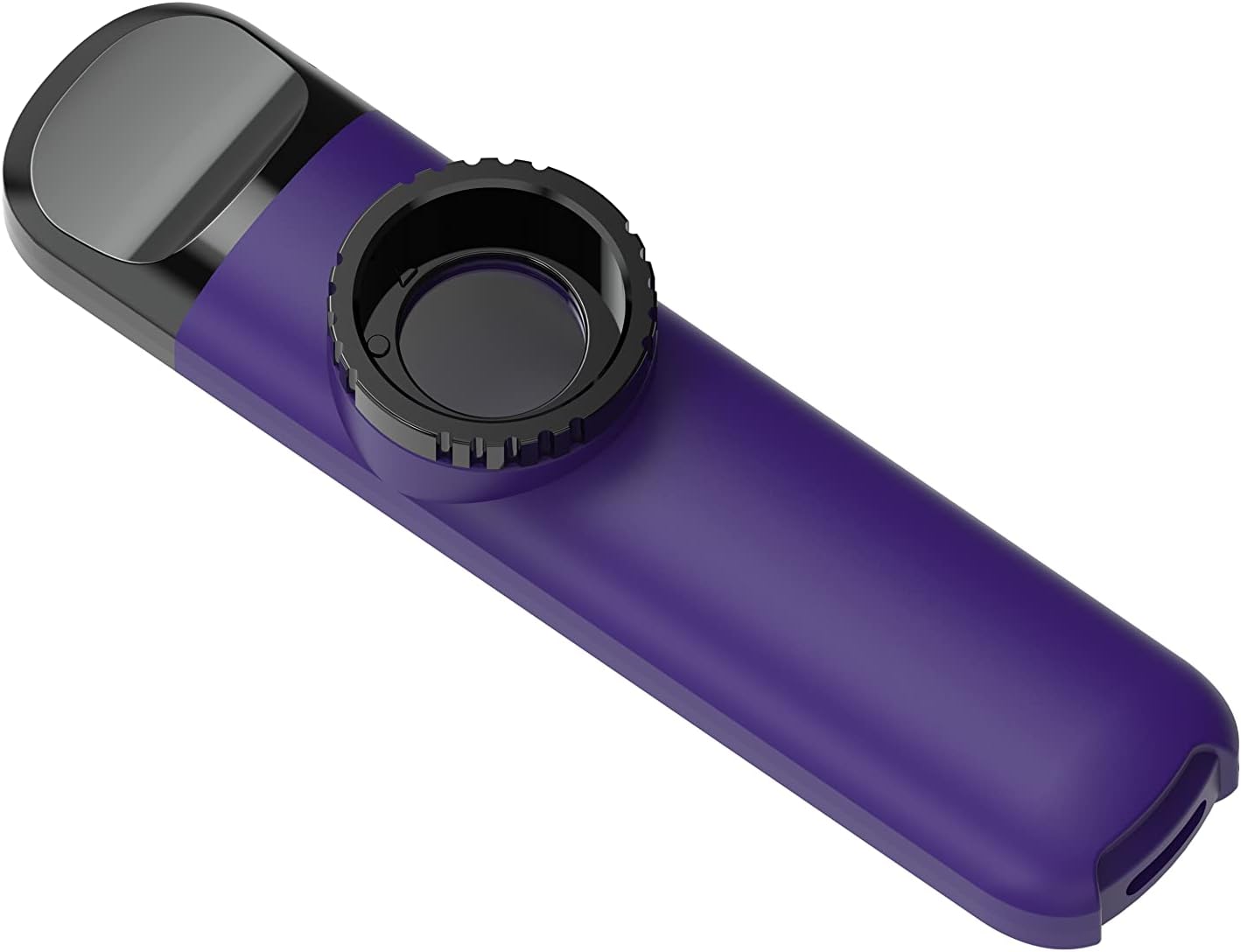 Kazoo Easy to Learn Musical Instruments Colorful Kazoos with 4 Replacement Flutes Diaphragms Lanyard Purple