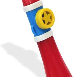 Kazoo Adults, Upgraded Kazoo Flute Easy to Learn Musical Instruments Great Sound Kazoos for Guitar, Ukulele, Violin, Piano Keyboard, NO Need Membranes, Unique Gift for All Ages (red)
