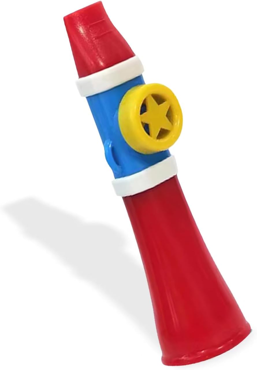 Kazoo Adults, Upgraded Kazoo Flute Easy to Learn Musical Instruments Great Sound Kazoos for Guitar, Ukulele, Violin, Piano Keyboard, NO Need Membranes, Unique Gift for All Ages (red)