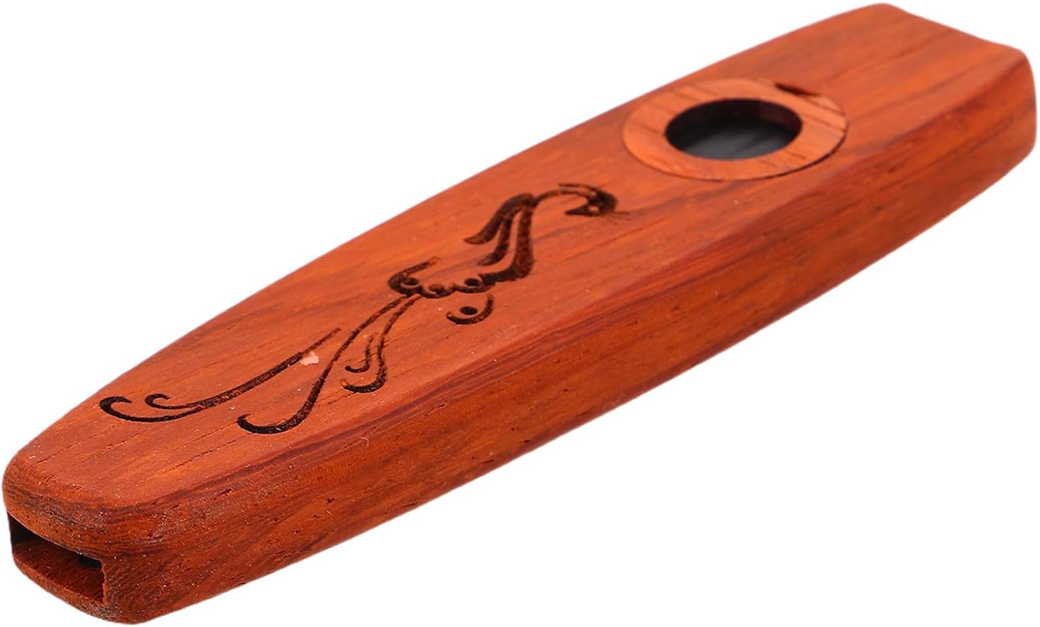 Wooden Kazoo Flute for Adults Solid Wood Wind Instrument with Innovative Design Easy to Play for Beginners and Professionals Versatile Music Tool for Folk Country and Performances